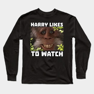 Harry Likes To Watch Long Sleeve T-Shirt